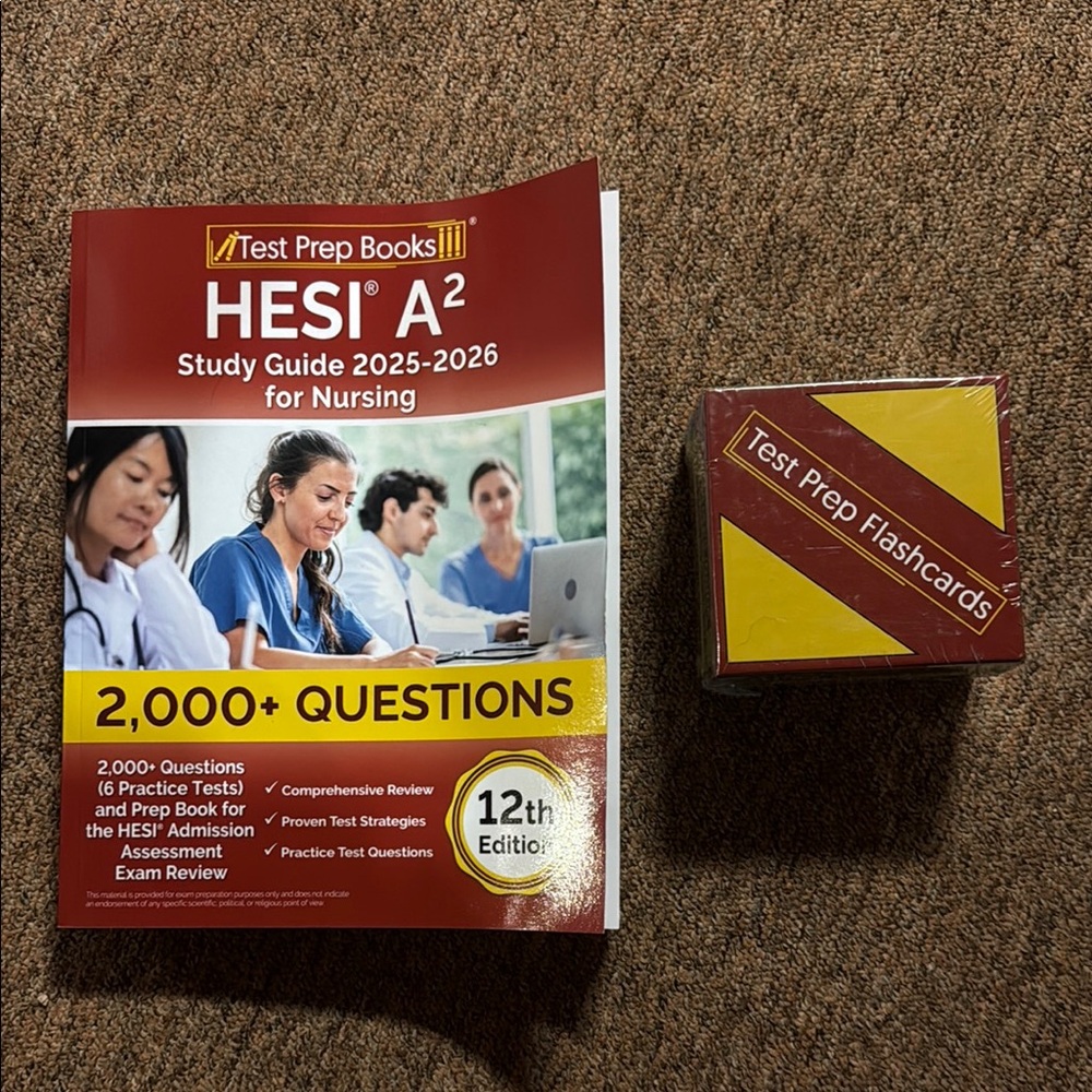 HESI A2 Study Guide and Flashcards Set